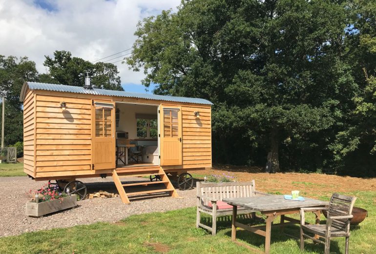 Blossom the shepherd’s hut